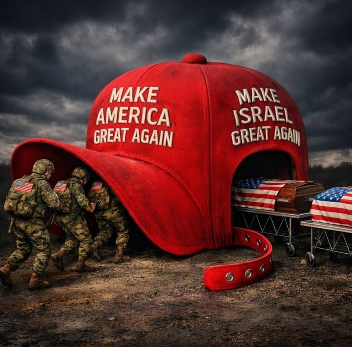 Briefly about how Trump is making "Israel" great again...