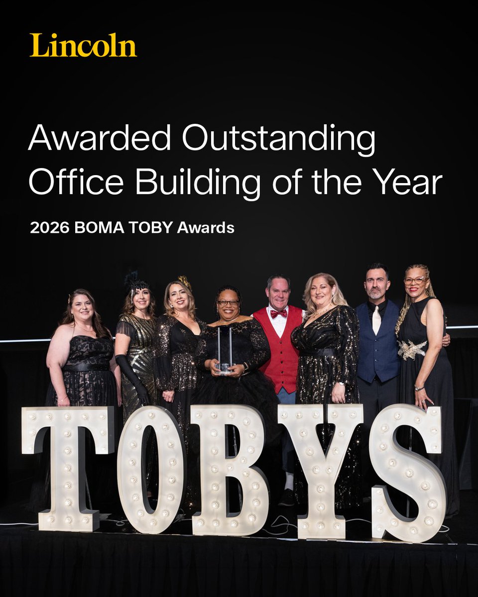 lincolnpropco's tweet photo. Earlier this year, Lincoln’s Las Vegas CAS team earned a BOMA TOBY Award for Outstanding Office Building with HCA Southern Hills MOB II.

A strong reflection of the team’s dedication, operational excellence, and commitment to tenant experience. Congratulations to the Las Vegas team on a well-earned honor.