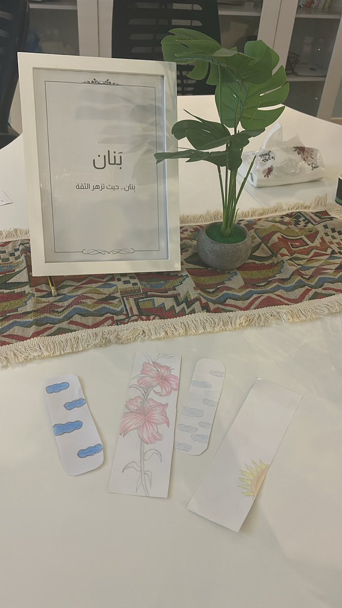 _SebaWomen's tweet photo. ثم انتقلنا إلى ورشة لطيفة لصناعة الفواصل، أضفت أجواء من الإبداع والمتعة بين المشاركات ✨🌸 . https://t.co/ZigPtjzSqp