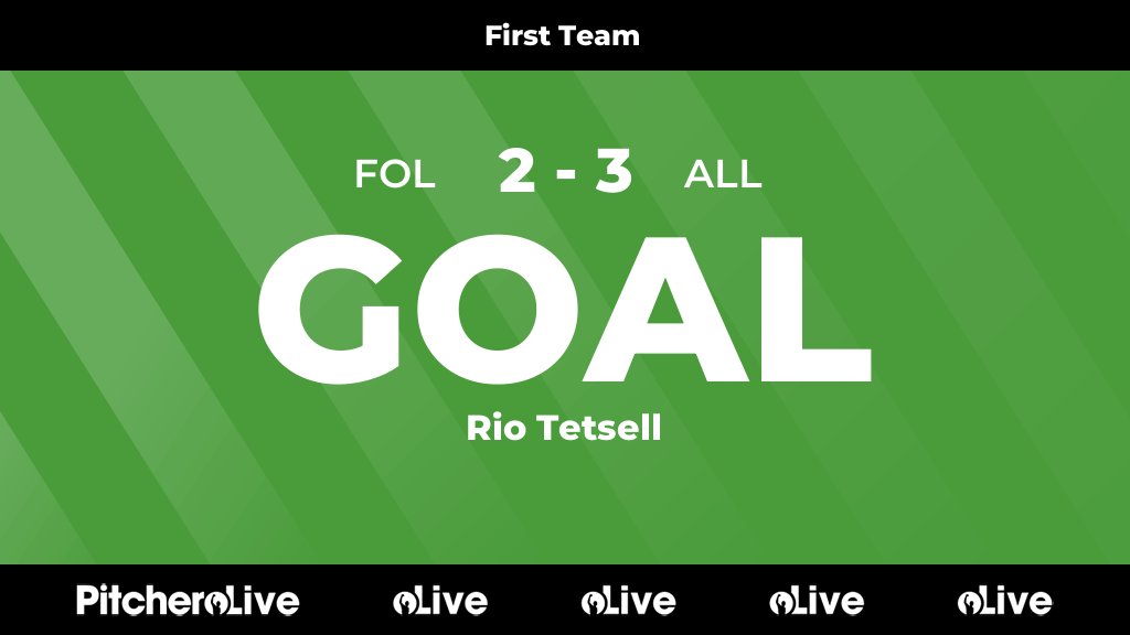 AllscottHeathFC's tweet photo. ball over the top from pex and Rio finishes well 

90': Rio Tetsell scores for Allscott Heath 🙌
#FOLALL #Pitchero
https://t.co/VVKnnuVEkk https://t.co/CCCz3flI0B
