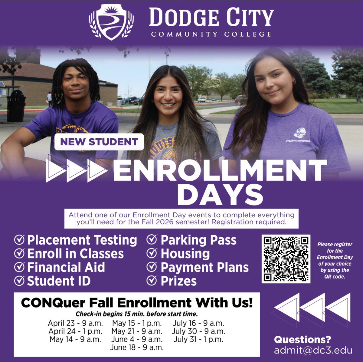 Dodge City CC Admissions tweet media