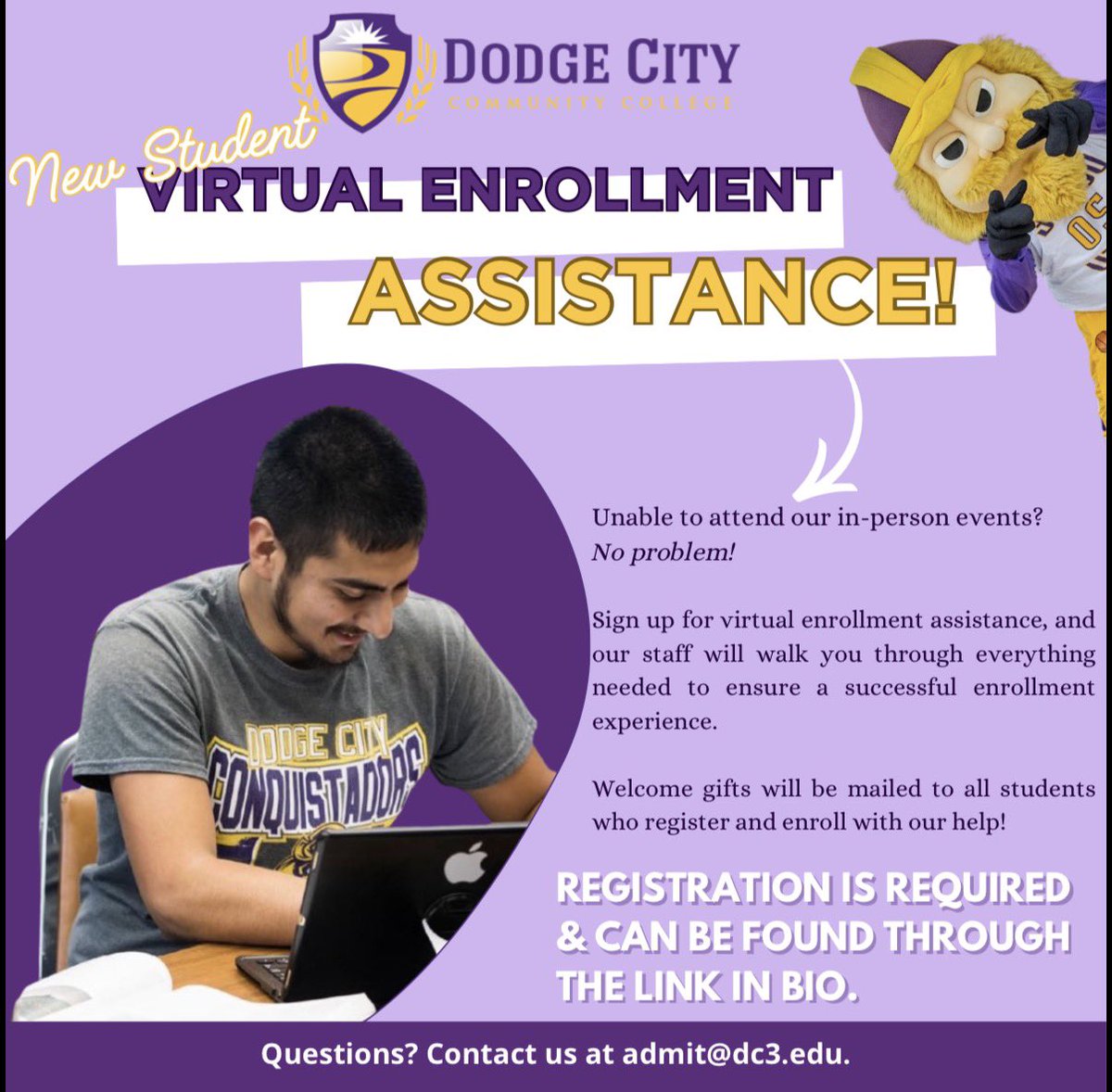 Dodge City CC Admissions tweet media