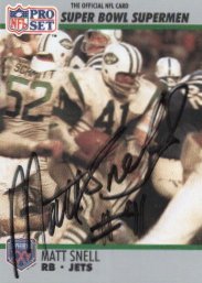 signing_s's tweet photo. Matt Snell, Jets Super Bowl hero, dead at 84 #RIP #MattSnell #OSU #NFL #SuperBowl #NYJets #Jets #ttm #Tribute #Football #TheOhioState #Buckeyes #WeebEwbank #AFL https://t.co/RTzgPzfOc9