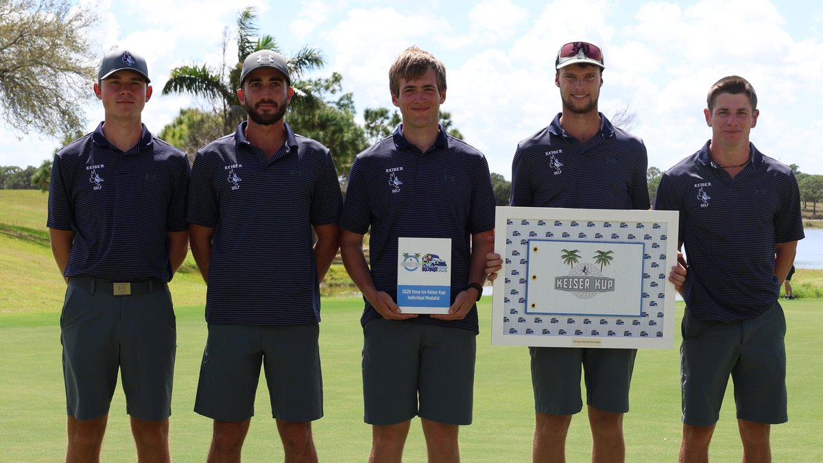 Keiser Men's and Women's Golf tweet media