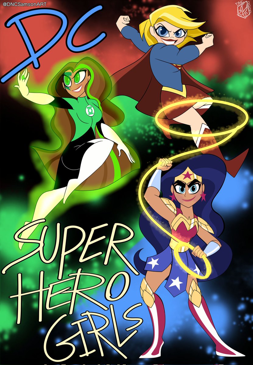 DNCSamsonART's tweet photo. Seven years of DC Super Hero Girls still grows onto me!!! Extremely peak show with full-action and classy humour!
This cause for an art throwback!!
#DCSuperHeroGirls #DCSHG https://t.co/ihGd0P8Jc1