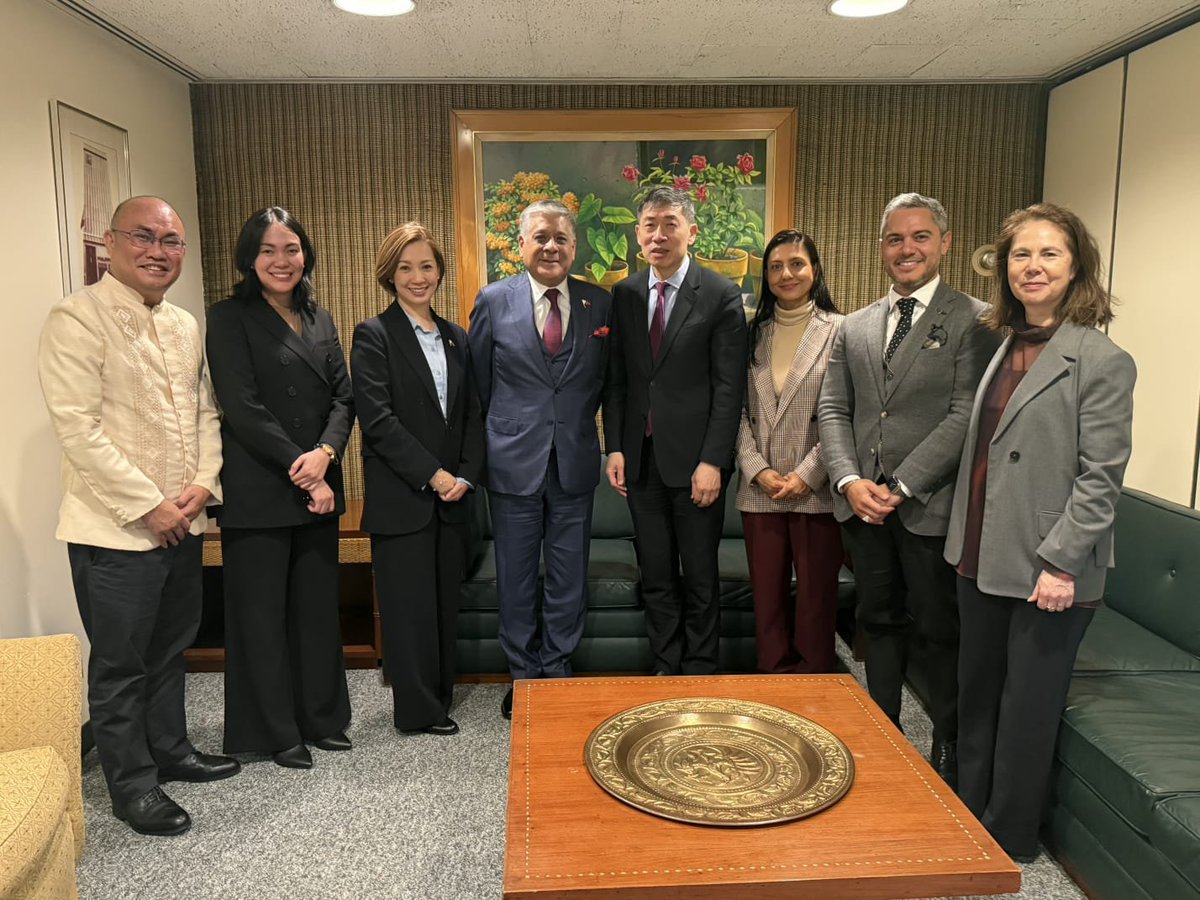 HaoliangXu's tweet photo. .@UNDP is privileged to work with our Philippine partners to advance peace &amp; development in Bangsamoro.
Great discussion with Antonio Ernesto F. Lagdameo, SA to the President, reaffirming our trusted partnership and shared commitment to peacebuilding and social cohesion in BARMM. https://t.co/UmCB6Wyf4P