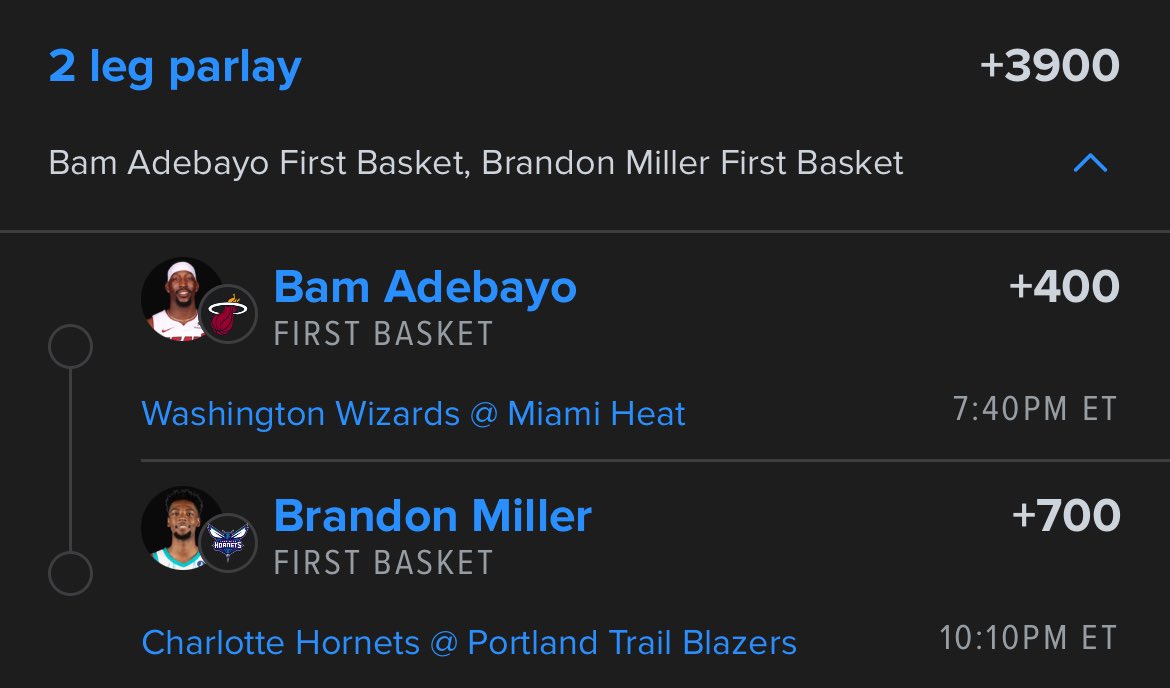 RJdaGawd's tweet photo. NBA First basket 🔒🔮

@Playbook https://t.co/Fsz9j8ZDOA