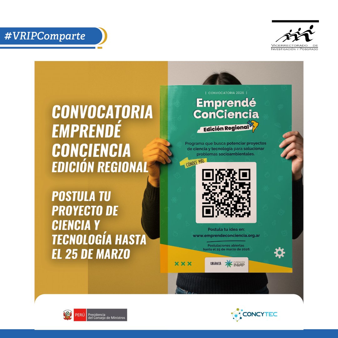 Vicerrectorado de Investigación y Posgrado - UNMSM tweet media