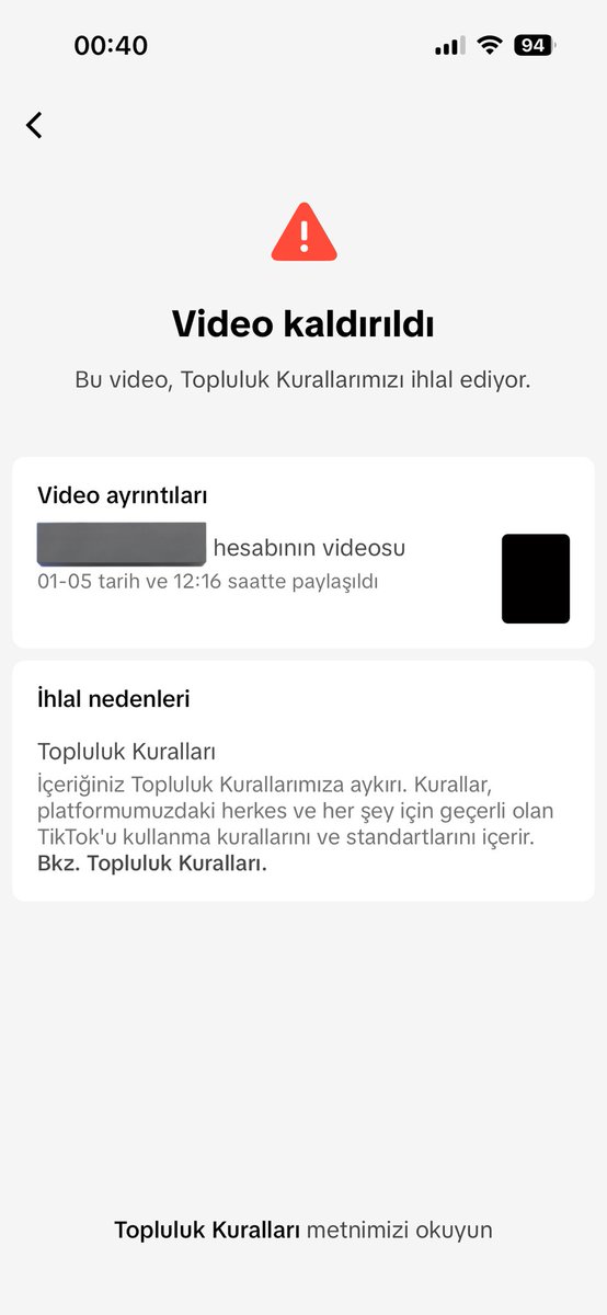 neyi ihlal ettik amınevladi kuşla ben varım videods sadece