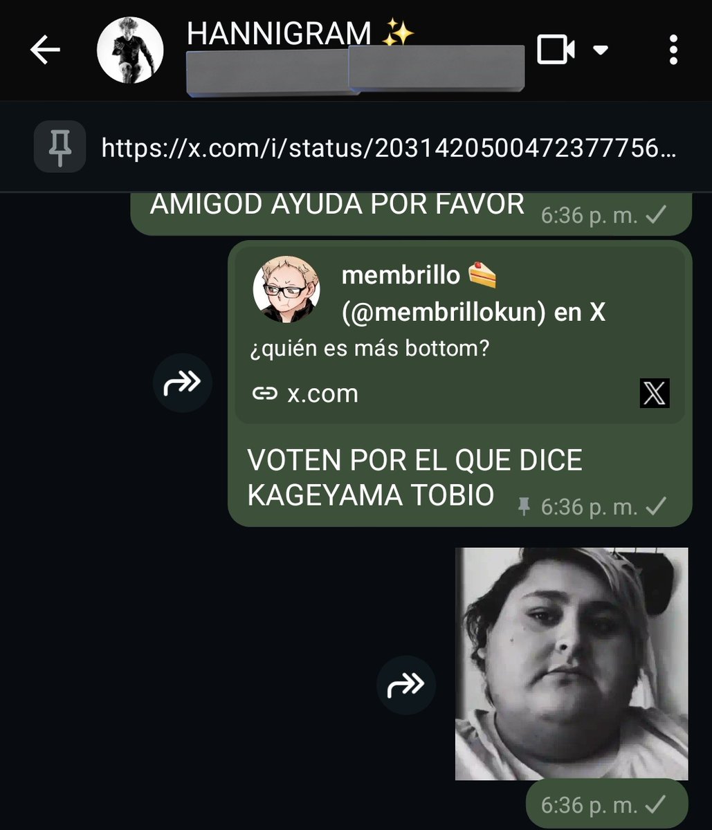 k1wizo's tweet photo. cuando la situación es tan desesperada que jodes a todo el gc https://t.co/CR9ei8vUNa