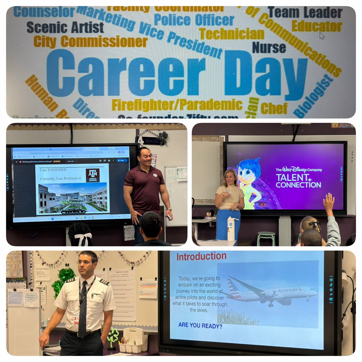 We are very thankful to our WRE parents for sharing their passions and learning about these career paths for our future selves. <a href="/windsongelem/">Windsong Ranch Elementary</a>