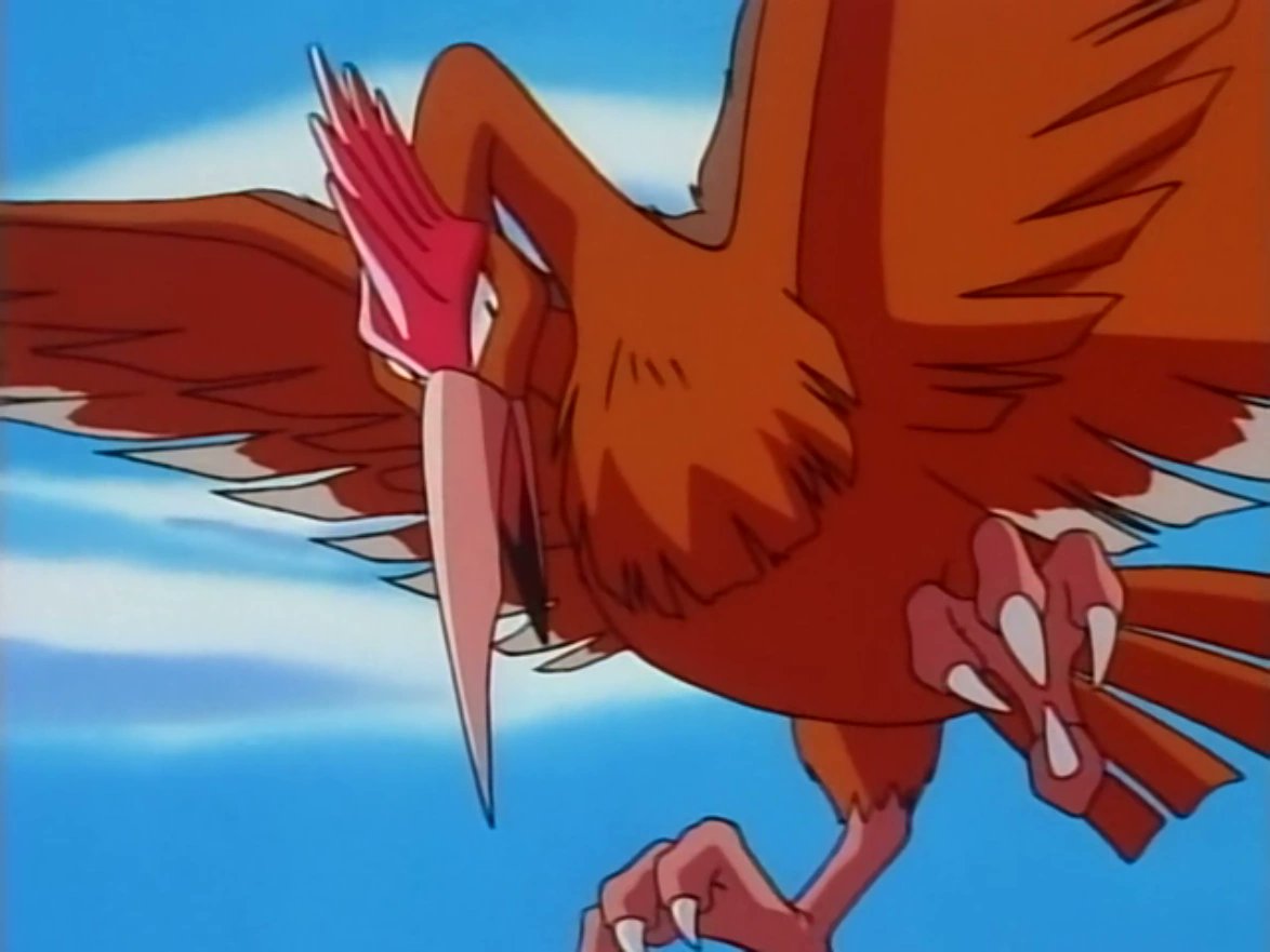 Black_Sun_Games's tweet photo. @Torterrad @BringBackBanjoK Fearow has a huge fanbase, tyvm. And his design is extremely good, as well as his stats and moves. I always thought he has one of the fiercest, most memorable, and most formidable designs of any mon.

Mfw you say Fearow is not popular: https://t.co/0Gfl1hNa0i