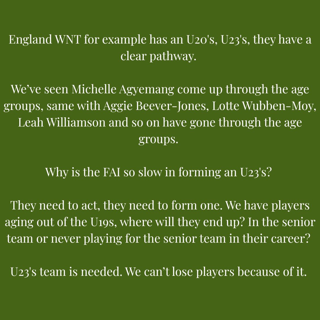 CFC_Lorna's tweet photo. #IrelandWNT https://t.co/IxzjEngTYD