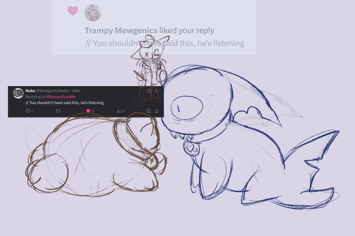 Tim and Loki!! tweet media