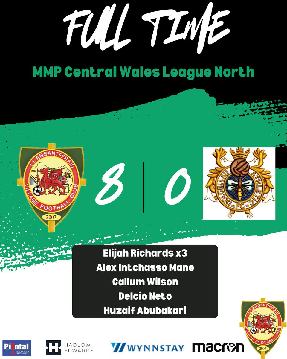 Llansantffraid FC tweet media