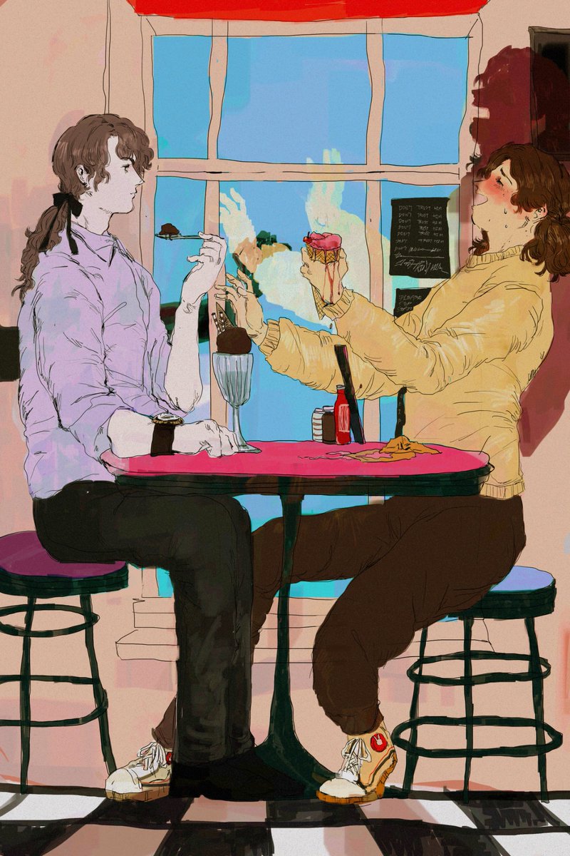 Xraozoo's tweet photo. Ice cream date https://t.co/1Z85Mg5uNj