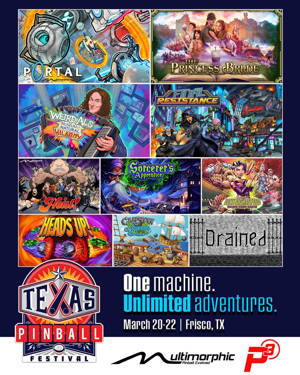 Multimorphic: Pinball Evolved tweet media