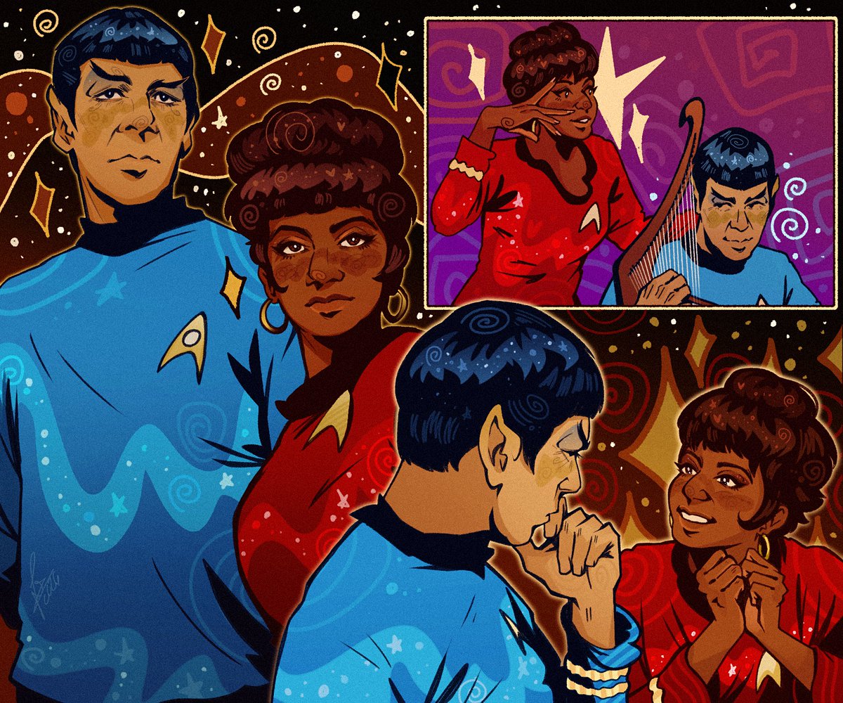 the enterprise's fabulous duo