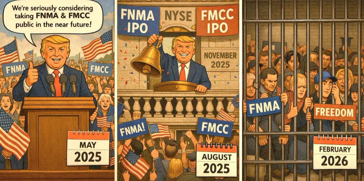 imKarma69's tweet photo. American people deserve answers from Trump admin on what is going on with $FMCC $FNMA why we have not heard anything regarding the uplist after the massive hype created last year? What is the cause of delay? @realDonaldTrump @pulte @howardlutnick @SecScottBessent @MariaBartiromo https://t.co/07uL6wpsMg