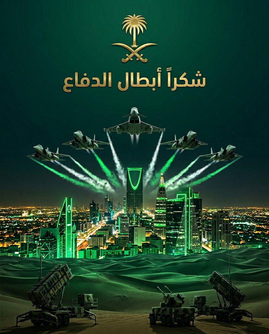 #شكرا_ابطال_الدفاع_الجوي