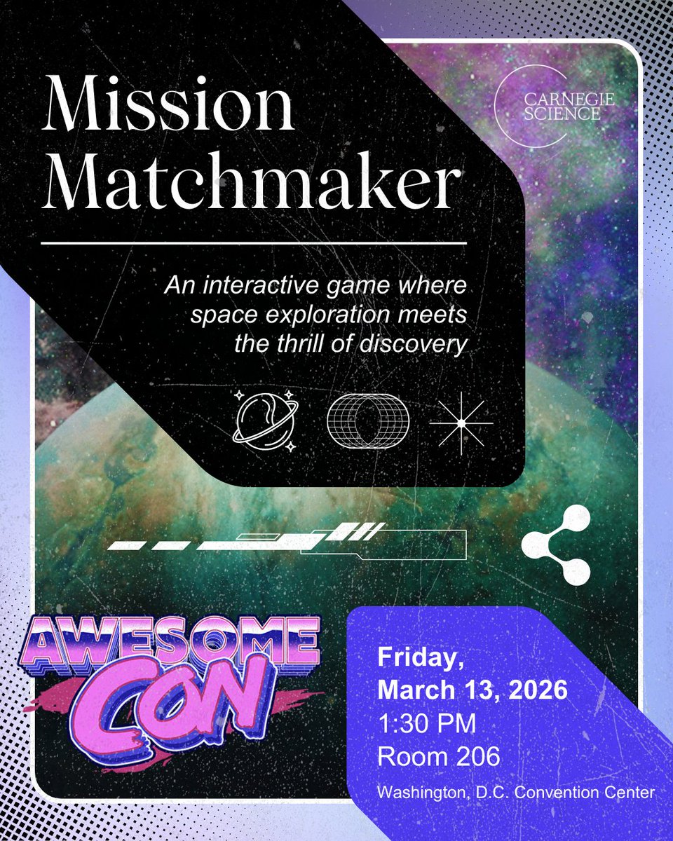 Carnegie Science tweet media