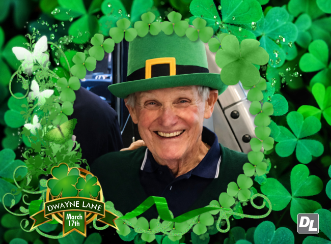dlmazda's tweet photo. On St. Patty's Day we want to give a tip of the hat to our favorite Irishman Dwayne Lane. He was our leader and mentor and we thank him for teaching us that hard work and having fun will take you far in life. https://t.co/pW7AoxszOk