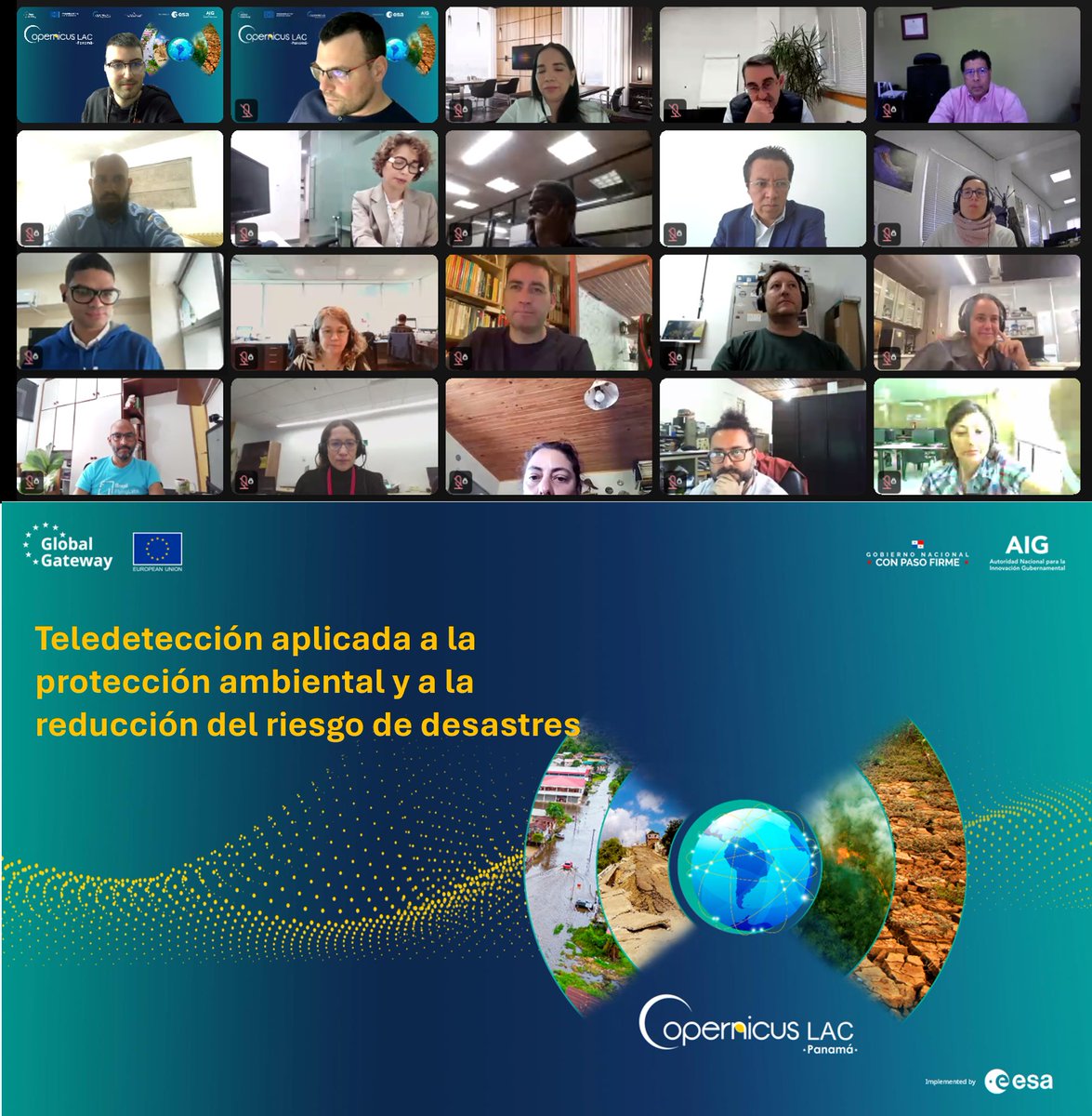 CopernicusLAC Panama Centre tweet media