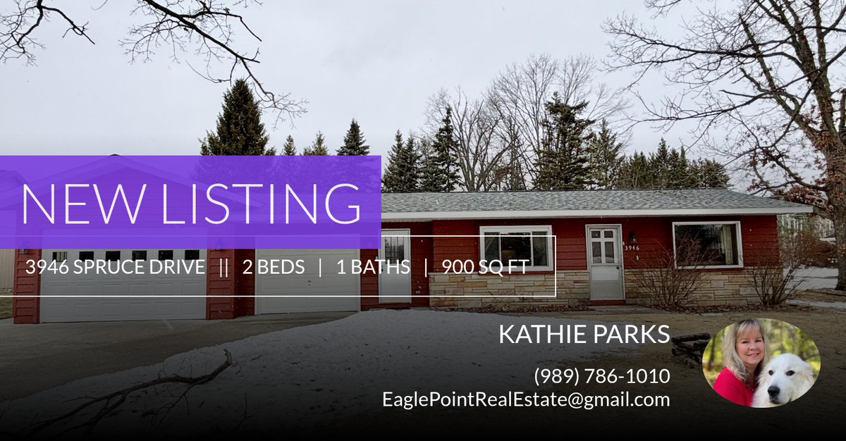 LewistonRealtor's tweet photo. Listed by Eagle Point Real Estate Lewiston MI 989-786-1010

📍 New Listing 📍 Take a look at this fantastic property that just hit the market located at 3946 Spruce Drive in Lewiston. Reach out to one of us here or at (989) 786-1... https://t.co/T3TKM2AUGs https://t.co/l37k3TImAU