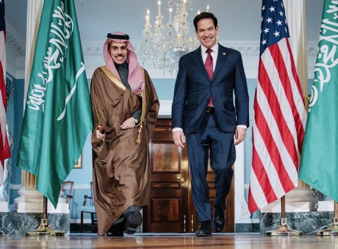 نفود الإخبارية تحقق في تغريدة حول مكالمة بين روبيو والأمير فيصل