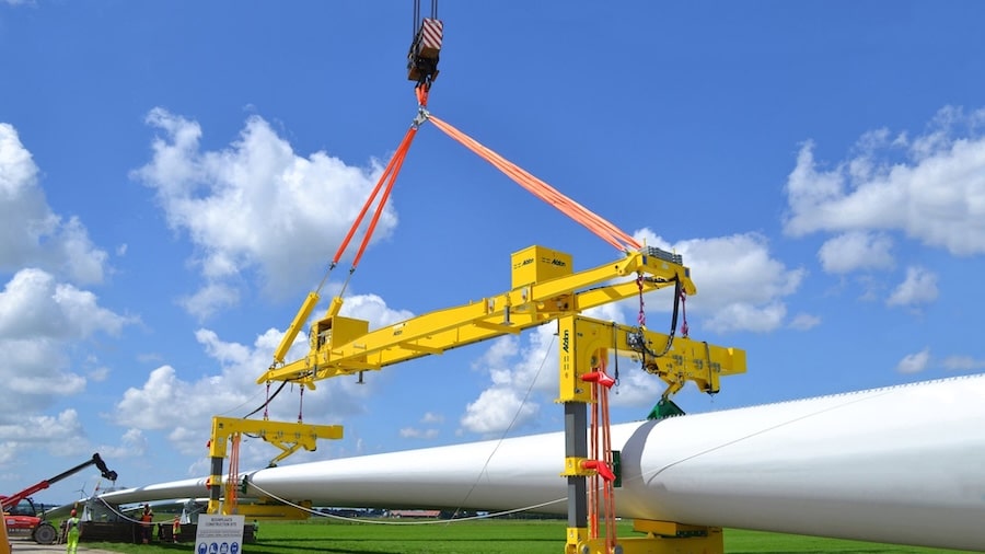 Wind turbine lifting and lashing solutions: Image: RUD Australia.

The Australian wind energy sector is rapidly expanding, with longer blades, heavier nacelles and taller towers driving the need for …  

Cranes &amp; Lifting. cranesandlifting.com.au/wind-turbine-l…