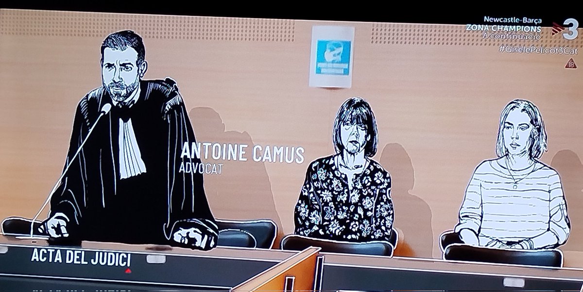 alexiaplanasc's tweet photo. Ara mateix a #SenseFicció3Cat: les víctimes de submissió química i el cas #GisèlePélicot. No és només un crim monstruós. És el mirall d’una societat que massa sovint mira cap a una altra banda davant la submissió química i la violència sexual. https://t.co/xcDlzoYKS9