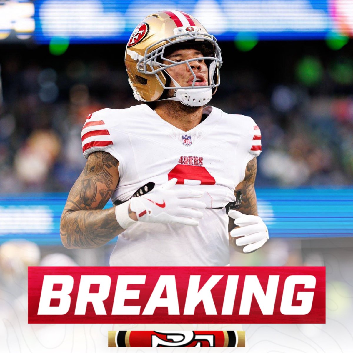 OurSf49ers's tweet image. The #Packers are signing former #49ers WR/returner Skyy Moore to a 1-year deal, per @Schultz_Report