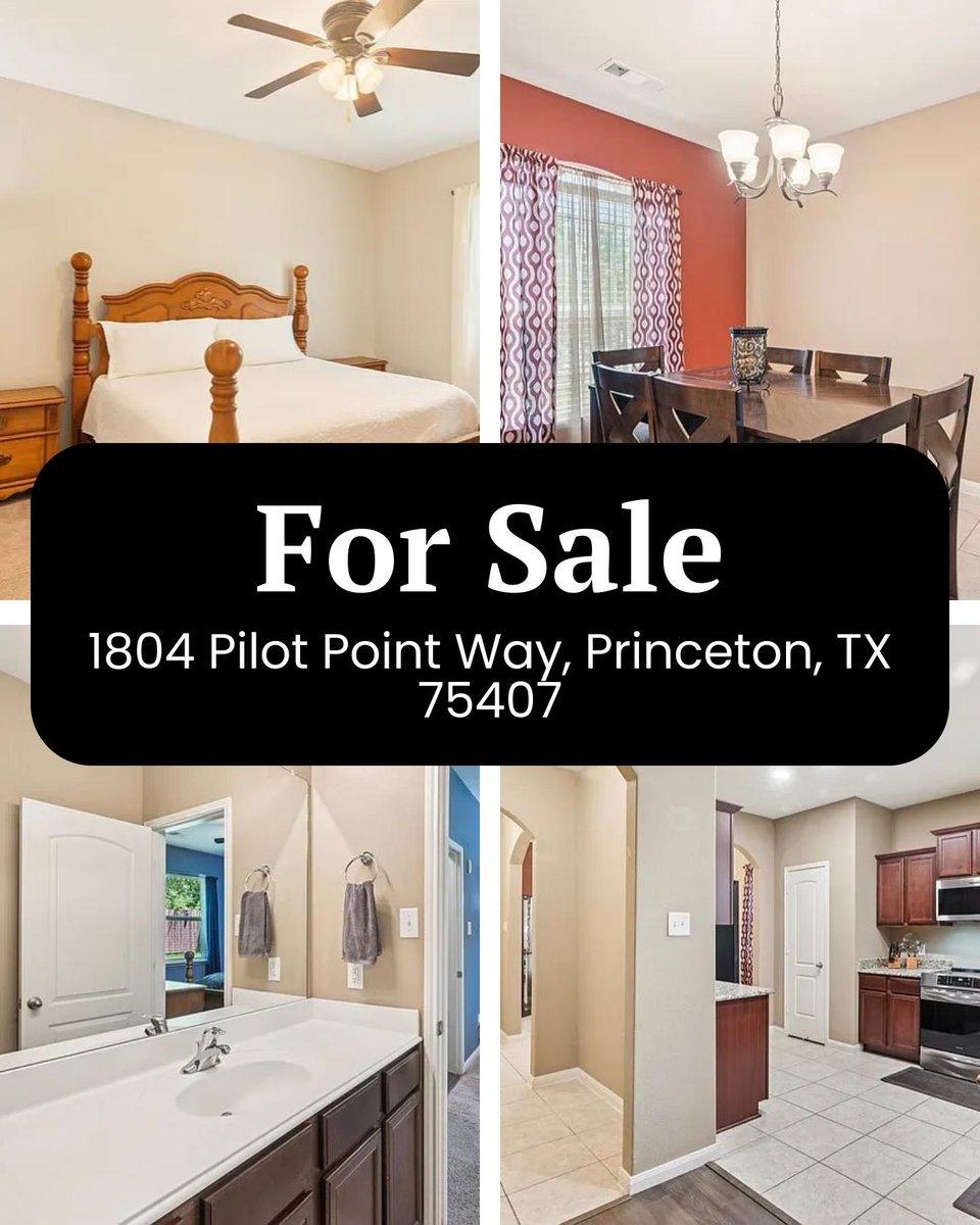 KellyOltmann's tweet image. 🌳 Privacy and Charm Await! 🌳

1804 Pilot Point Way, Princeton, TX 75407
3 Beds | 2 Baths
Price: $299,900

Kelly Kanatzar Lunardon
Christie's International Real Estate
972-814-8841
klunardon@christiesrealestatels.com

#CharmingHome #PrincetonTX #RealEstate #JustListed