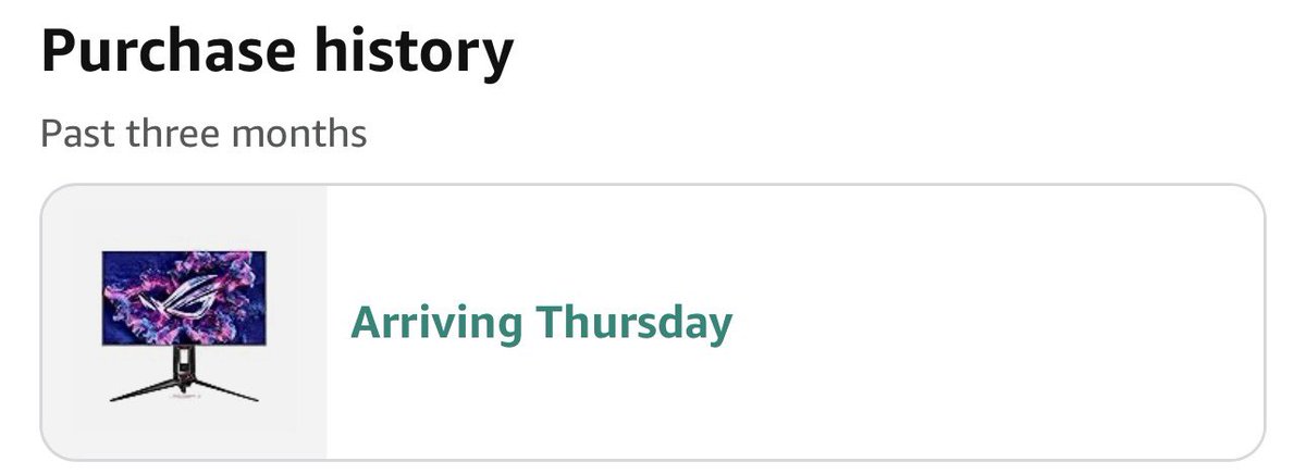 Ordered myself a little treat