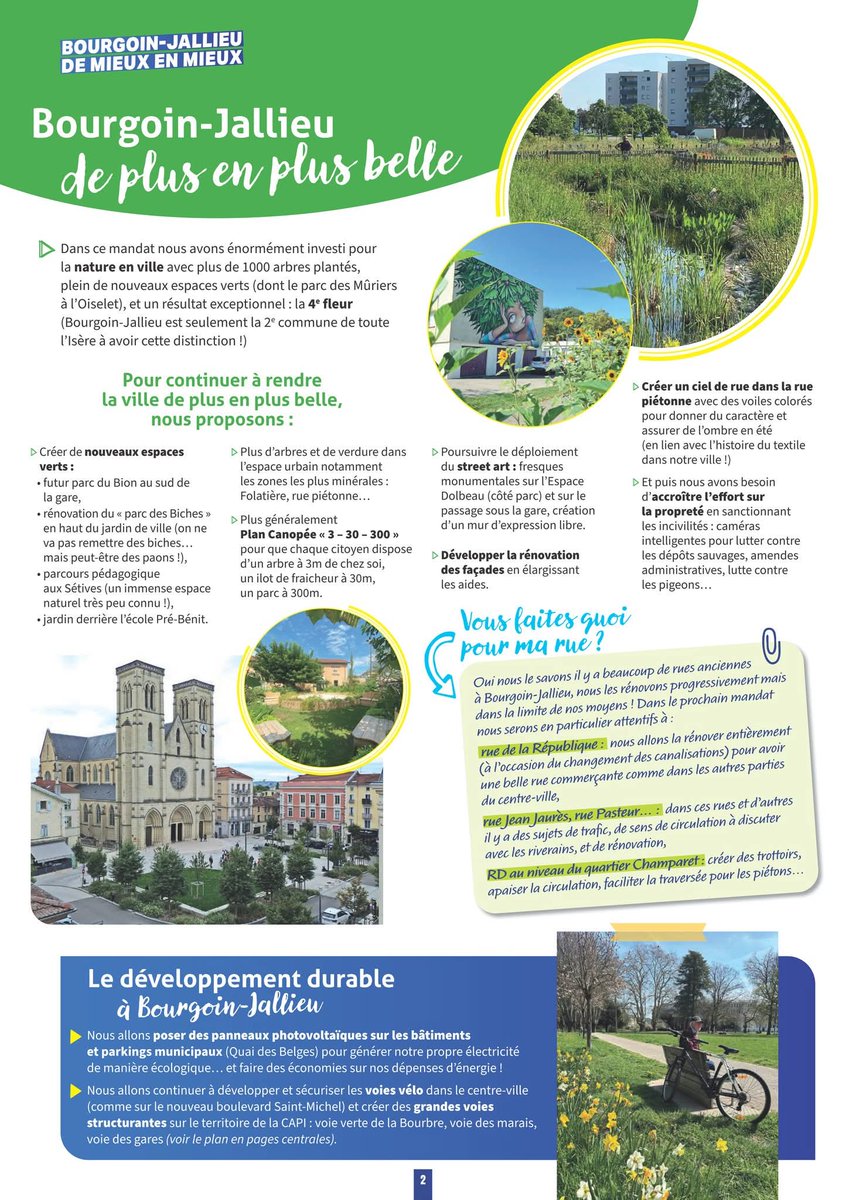 cheriftouam's tweet photo. Habitants de Bourgoin-Jallieu  mobilisons-nous
Découvrez le programme de @VincentChriqui et venez échanger autour de notre projet pour @Bourgoin38300 et discuter ensemble de son avenir
Rendez-vous ce mercredi 11 mars à 19h à la Halle Grenette pour notre grande réunion publique https://t.co/UT4gQgV5PY