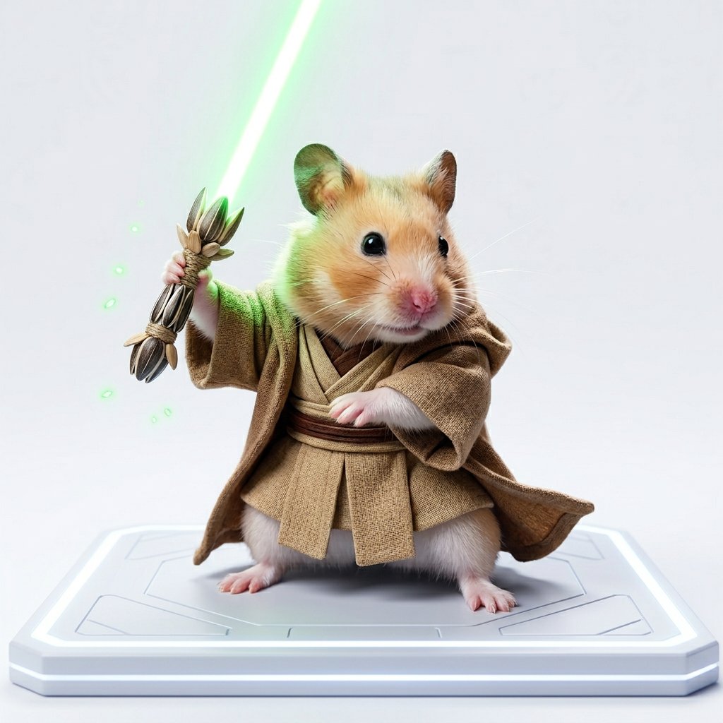 daragoodluck's tweet photo. @Benhamsol Ok let's wrap it up with this for today, tis just a good looking hamster waving his cool sword βοΈπββοΈ
$benham
#benham
#bagworkcontest https://t.co/X2jLjCSpcH