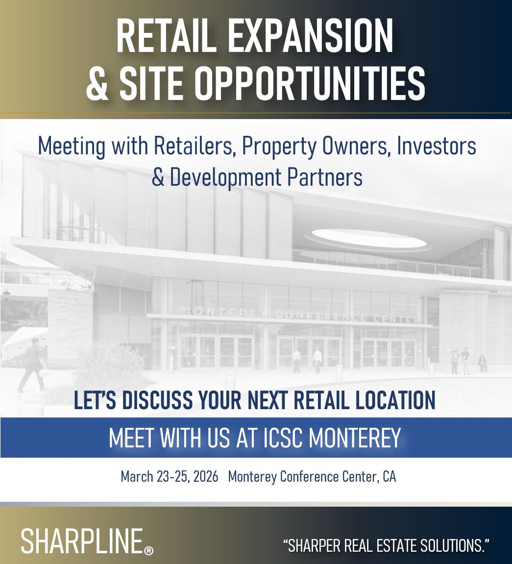SharpLinecre's tweet photo. SharpLine will be attending ICSC Monterey to connect with operators, owners, and capital partners evaluating new opportunities.

📷 (213) 266-3333
contactus@sharplinecre.com

#CRE #ICSC2026 #RetailDevelopment #SharpLine https://t.co/VM0zfbWLLm