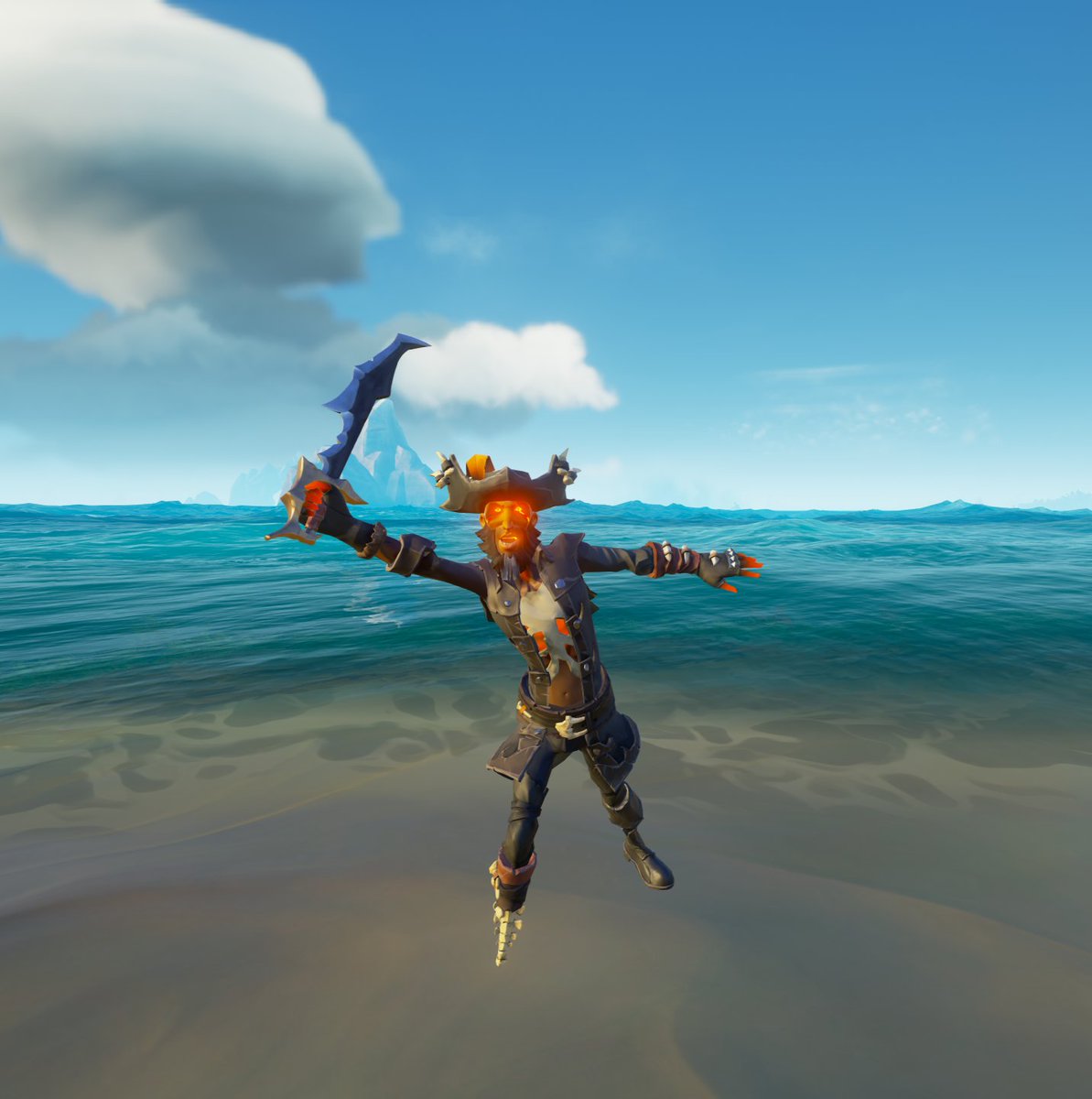 Real_Timberland's tweet photo. Flesh is weak, and Fire is strong! 

Theme: Fiery

#StyleOfThieves @SeaOfThieves #SeaOfThieves https://t.co/1gQfJPo38f