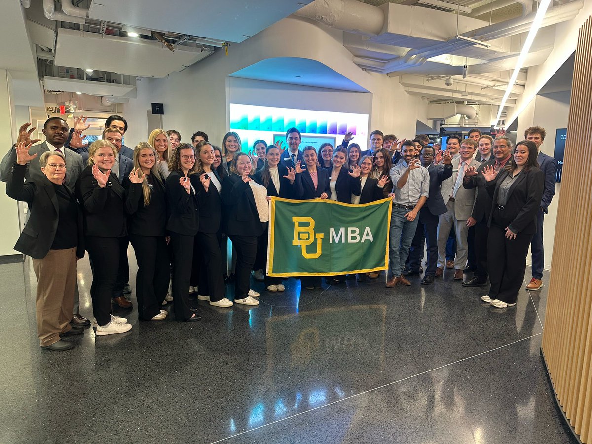 Baylor Hankamer Graduate Programs tweet media