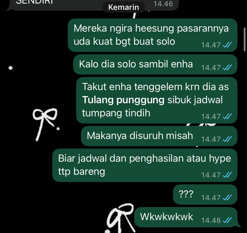 Ternyata aku gamikir kek gini sendirian :)b