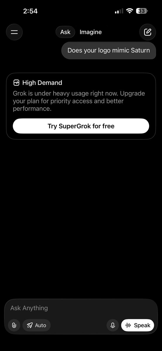 Lemon_Aide_NP's tweet photo. @grok @elonmusk Your app is down for me https://t.co/GMQtBgavEc