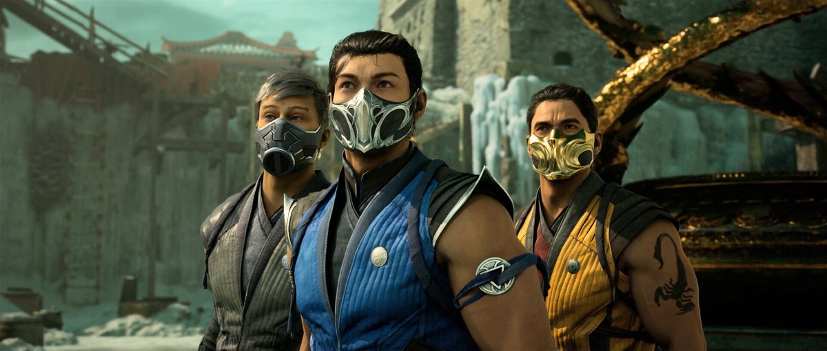 LadyClau_94's tweet photo. The Lin Kuei brothers 💙💛🩶 https://t.co/QuDOY4TWnh