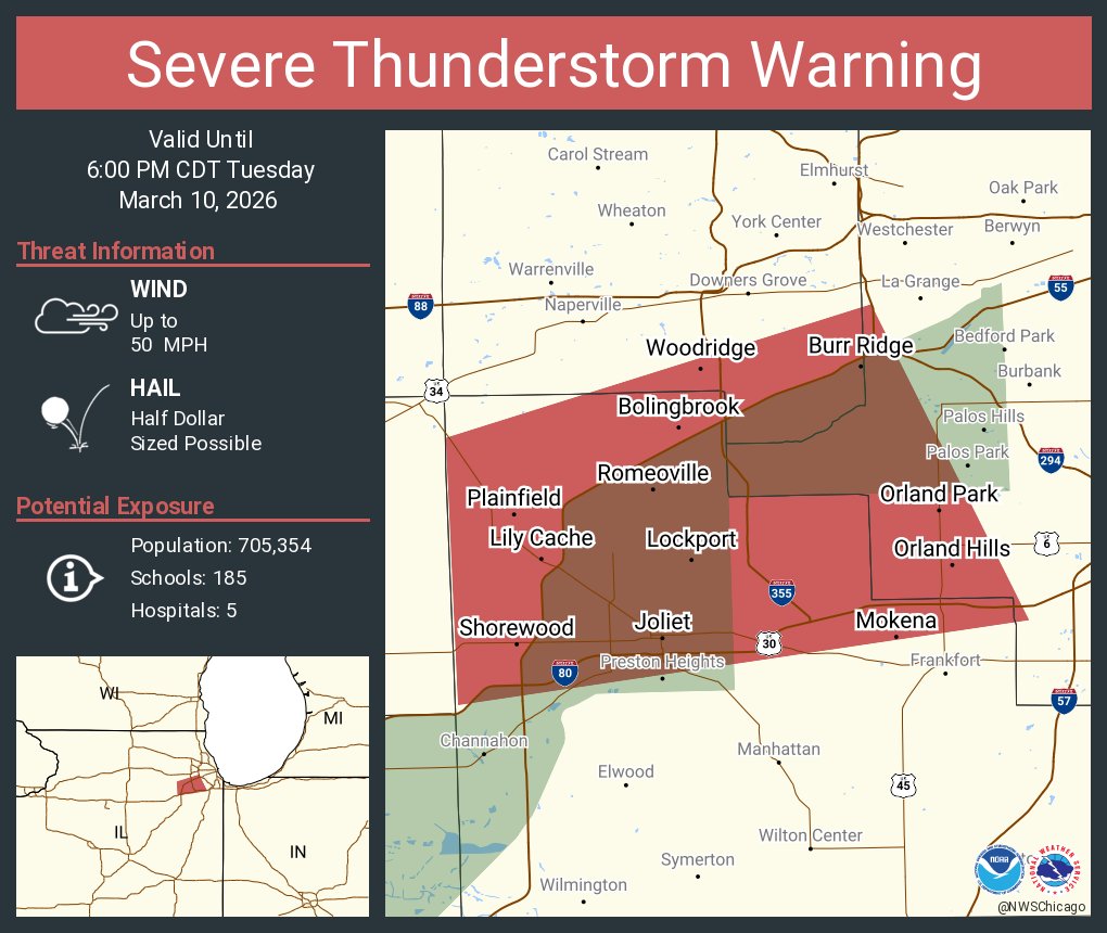 NWS Chicago tweet media