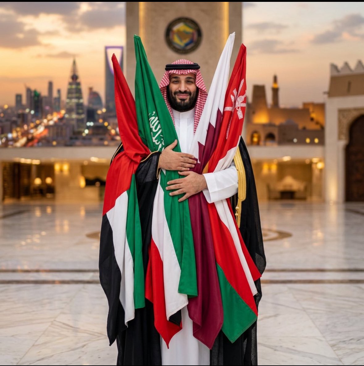 764A's tweet photo. تحية لهؤلاء الأطفال في قطر، وأحدهم يقول: إذا أحد  ضرب دول الخليج فإن السعودية تضربها.

وأقول له: أبشر وأنا أخوك ، فـإخوان نورة (هل العوجا) كانوا ولا يزالون بعد الله العون والسند للخليج، وبهم يستظل الأشقاء، فهم أهل المواقف والشدائد.
السعودية العمق الاستراتيجي للأشقاء في الخليج. 🇸🇦 

(حفظ الله الخليج 🇸🇦 🇶🇦 🇦🇪 🇧🇭 🇴🇲 🇰🇼 )