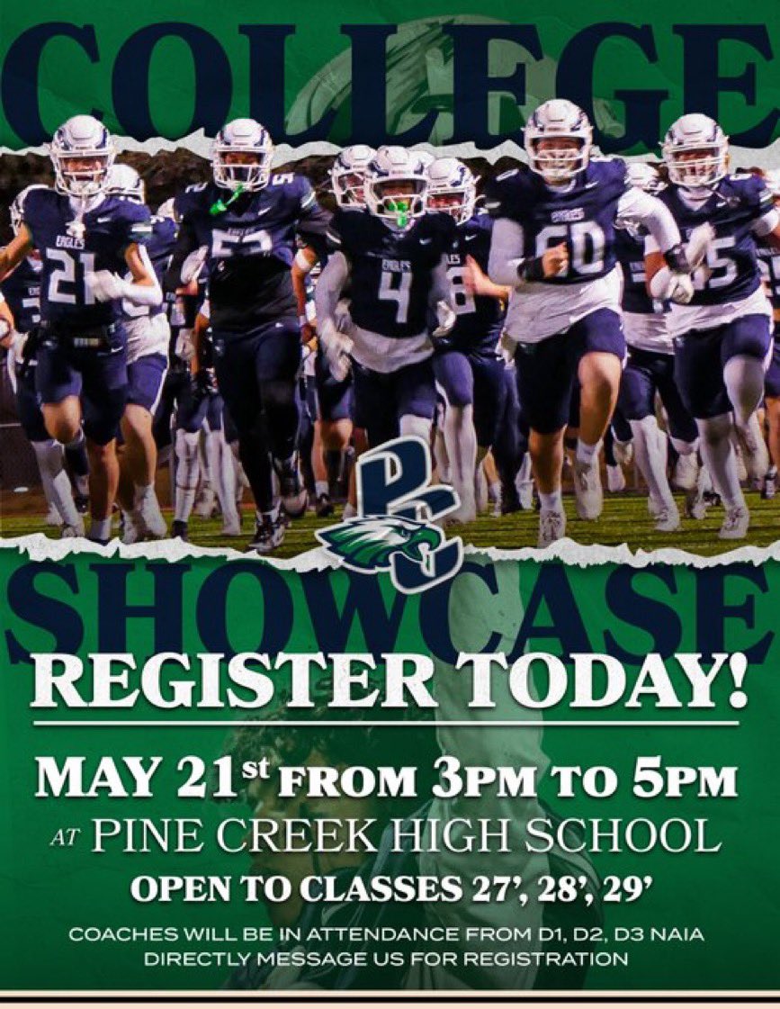 Pine Creek Football tweet media