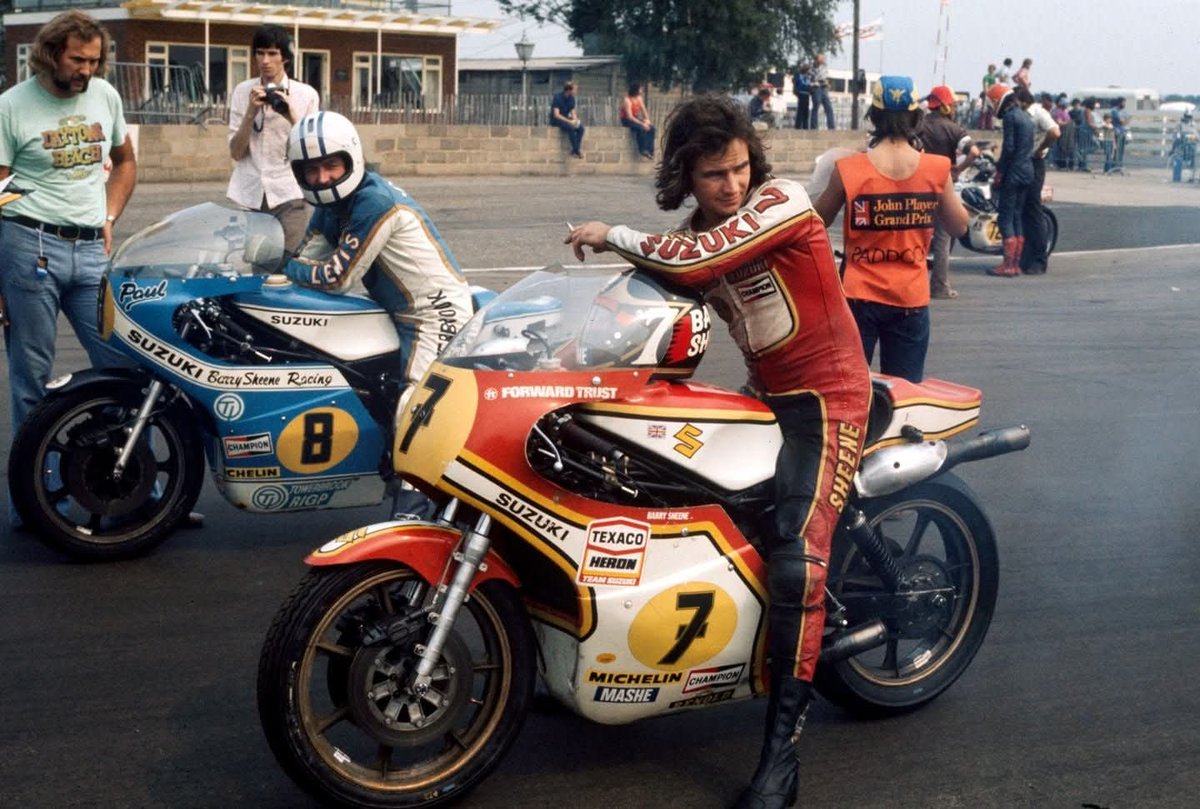 Remembering the brilliant double World Motorcycle Champion Barry Sheene ...