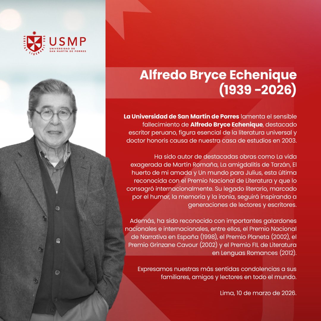 Universidad de San Martín de Porres tweet media