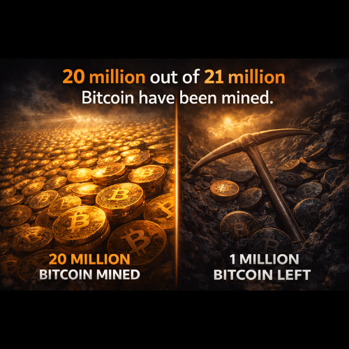 Nurse_HODL's tweet photo. Only about 1 million left...

...and the world hasn’t even started paying attention yet.

Study Bitcoin.

#Bitcoin #StudyBitcoin #BitcoinScarcity https://t.co/5Q0yaGxLCe