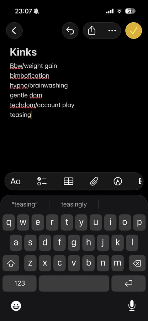 SoftPet01's tweet photo. thought i would finally make a weakness list 😭 #wankbattle https://t.co/7WpRNY4Yxn
