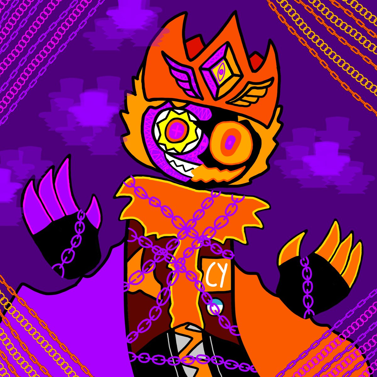 ConquerYohan's tweet photo. #NewProfilePic I... Am... INFECTED by a Kaffir hehehe 👀🟣⛓️✨🔥 https://t.co/iGCQSIoLYw